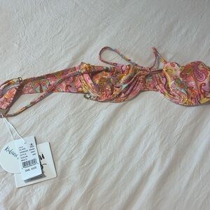 KULANI KINIS Multicolor Ditzy Underwire Bikini Top